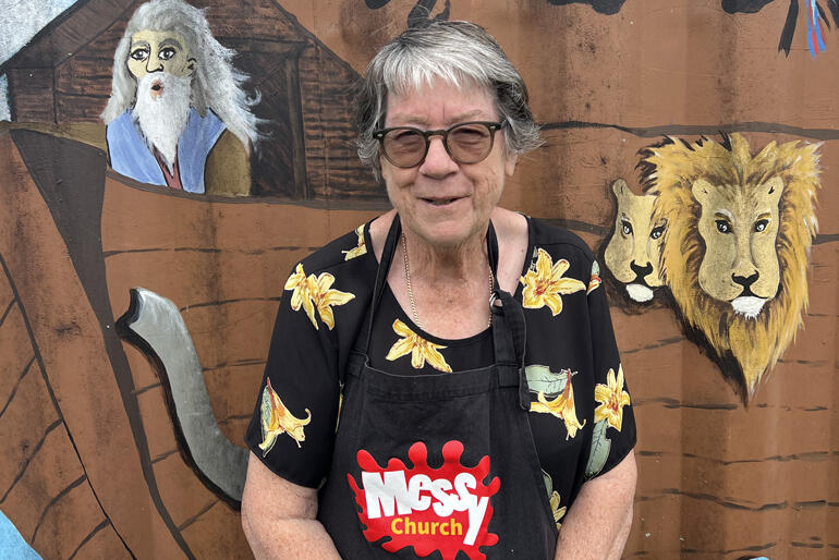 Mary Addison founded Messy Church at St Paul's Putaruru 12 years ago, and now it's a vibrant source of ministry and connection for the town.