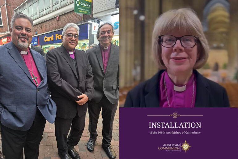 Anglican Archbishops of Aotearoa, NZ & Polynesia are in the UK the Most Rev Sarah Mullally's installation as Archbishop of Canterbury. Photo:W. Scott