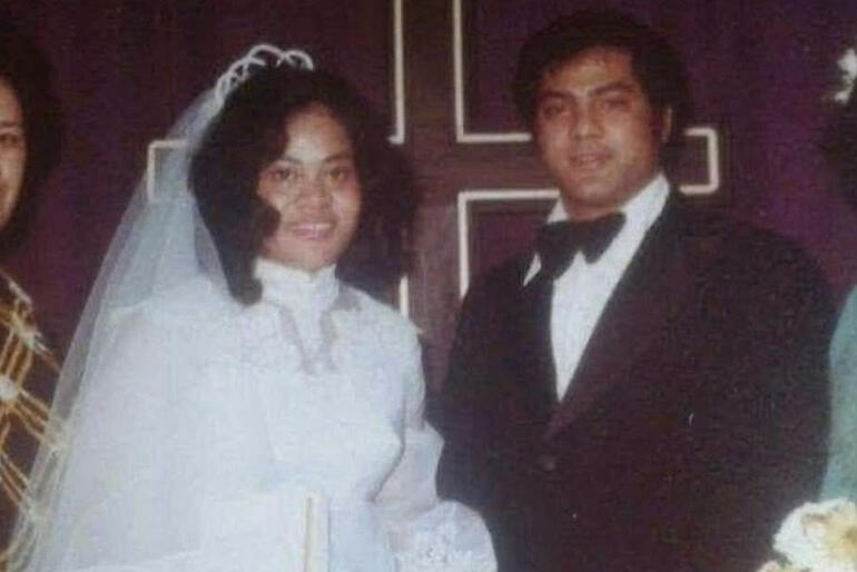 Seini Vaka and 'Afa Vaka on their wedding day. Seini Vaka and 'Afa Vaka on their wedding day.